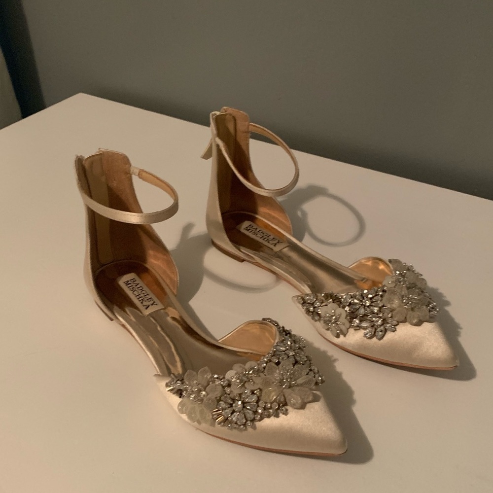 Badgley Mischka Women's Abby Ballet Flat